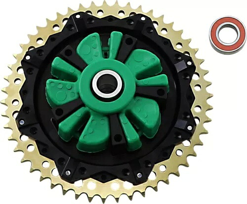 アロイアート Gen 2 クッシュゴールド 51 歯 ドライブ スプロケット (G2CC51-12) Alloy Art Gen 2 Cush Gold 51 Tooth Drive Sprocket (G2CC51-12) 【並行輸入品】