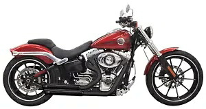 Bassani Pro Street ブラック ターンアウト エキゾースト システム (1S33DB) Bassani Pro Street Black Turn-Out Exhaust System (1S33DB) 【並行輸入品】