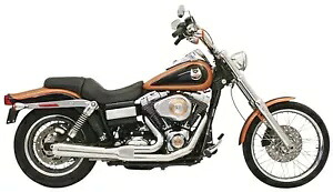 Bassani ロード レイジ ショート 12 インチ クローム アップスイープ メガホン 2-into-1 エキゾースト (13112J) Bassani Road Rage Short 12\