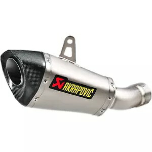 アクラポビッチ チタン/カーボン テーパード スリップオンライン マフラー (S-K10SO17-ASZ) Akrapovic Titanium/Carbon Tapered Slip-On Line Mufflers (S-K10SO17-ASZ) 【並行輸入品】