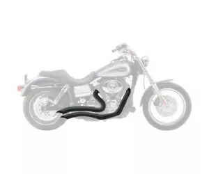 コブラ スピードスター ショート スイープ ブラック エキゾースト システム (6230B) Cobra Speedster Short Swept Black Exhaust System (6230B) 【並行輸入品】