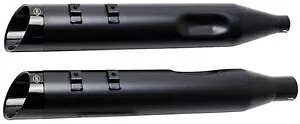 S&S デュアル 4.5 インチ ブラック MK45 Cutlass パフォーマンス マフラー (550-1010) S&S Dual 4.5" Black MK45 Cutlass Performance Mufflers (550-1010) 【並行輸入品】｜カスタムパーツ WORLD倉庫
