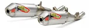 Pro Circuit デュアル T-6 ステンレススチール スリップオン マフラー (0112025A2) Pro Circuit Dual T-6 Stainless Steel Slip-On Mufflers (0112025A2) 【並行輸入品】｜カスタムパーツ WORLD倉庫