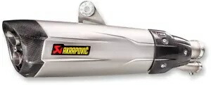アクラポビッチ チタン オーバル スリップオン マフラー (S-B10SO6-HDVDZT) Akrapovic Titanium Oval Slip-On Muffler (S-B10SO6-HDVDZT) 【並行輸入品】|カスタムパーツ WORLD倉庫