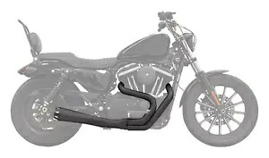 Bassani Road Rage Upswept Megaphone ブラック 2-into-1 エキゾースト システム (1X52RB) Bassani Road Rage Upswept Megaphone Black 2-into-1 Exhaust System (1X52RB) 【並行輸入品】