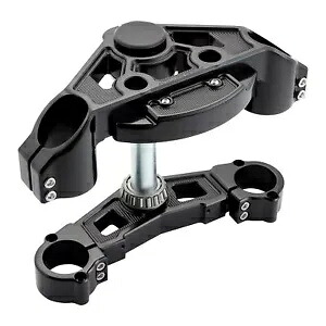 アレンネス メソッド ブラック ドロップ トリプル ツリー (130-007) Arlen Ness Method Black Drop Triple Trees (130-007) 【並行輸入品】