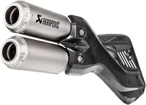 アクラポビッチ チタン デュアル ラウンド スリップオン マフラー 円錐キャップ付き (S-D9SO10-HIFFT) Akrapovic Titanium Dual Round Slip-On Mufflers w/Conical Cap (S-D9SO10-HIFFT) 【並行輸入品】