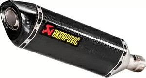 アクラポビッチ カーボンストレートカンスリップオンマフラー(S-S10SO12-HRC) Akrapovic Carbon Straight Can Slip-On Muffler (S-S10SO12-HRC) 【並行輸入品】