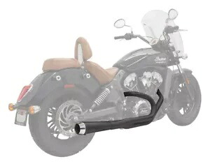 Bassani ロード レイジ ショート メガホン ブラック 2-into-1 システム (8S12JB) Bassani Road Rage Short Megaphone Black 2-into-1 System (8S12JB) 【並行輸入品】|カスタムパーツ WORLD倉庫