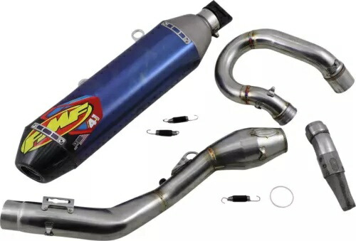 FMF 4.1 RCT ブルーアルマイトチタン、MegaBomb エキゾーストシステム (045653) FMF 4.1 RCT Blue Anodized Titanium with MegaBomb Exhaust System (045653) 【並行輸入品】 146,300円