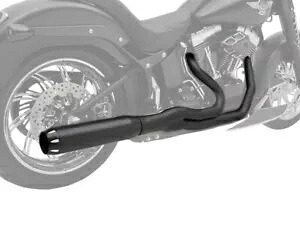 Bassani Road Rage II 2-into-1 B1-Power シリーズ ブラック エキゾースト システム (1V38RB) Bassani Road Rage II 2-into-1 B1-Power Series Black Exhaust System (1V38RB) 【並行輸入品】