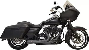 Bassani Road Rage 2-into-1 ショート ブラック エキゾースト システム (1F52RB) Bassani Road Rage 2-into-1 Short Black Exhaust System (1F52RB) 【並行輸入品】