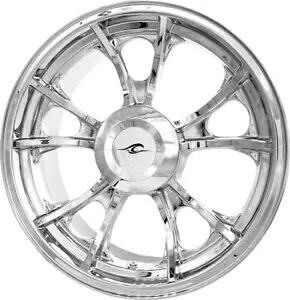 Coastal Moto 18" x 7" ラルゴ キャスト 3D クローム リア ホイール (3D-LAR187CH-TRK) Coastal Moto 18" x 7" Largo Cast 3D Chrome Rear Wheel (3D-LAR187CH-TRK) 【並行輸入品】｜カスタムパーツ WORLD倉庫