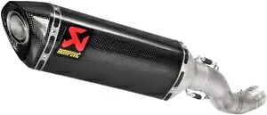 アクラポビッチ カーボン スラッシュカット スリップオン マフラー (S-A10SO9-RC) Akrapovic Carbon Slash-Cut Slip-On Muffler (S-A10SO9-RC) 【並行輸入品】