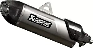 アクラポビッチ チタン スリップオン エキゾーストマフラー (S-T12SO6-HJA) Akrapovic Titanium Slip-On Exhaust Muffler (S-T12SO6-HJA) 【並行輸入品】