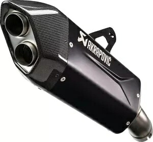 アクラポビッチ ブラックチタン スリップオンマフラー (S-B13SO4-HJGTBL) Akrapovic Black Titanium Slip-On Muffler (S-B13SO4-HJGTBL) 【並行輸入品】