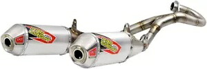 プロサーキット T-6 ステンレスデュアルマフラー フルエキゾーストシステム (0111945G2) Pro Circuit T-6 Stainless Steel Dual Muffler Full Exhaust System (0111945G2) 【並行輸入品】｜カスタムパーツ WORLD倉庫
