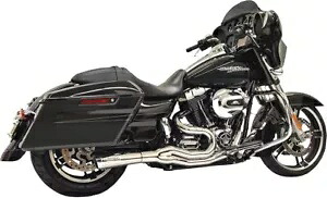 Bassani Road Rage II 2-Into-1 ミッドレングス クローム エキゾースト システム (1F62C) Bassani Road Rage II 2-Into-1 Mid-Length Chrome Exhaust System (1F62C) 【並行輸入品】