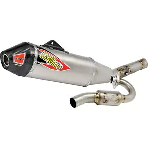 プロサーキット Ti-6 フルエキゾーストシステム チタン カーボンエンドキャップ付き (0321945F) Pro Circuit Ti-6 Full Exhaust System Titanium w/Carbon End Cap (0321945F) 【並行輸入品】|カスタムパーツ WORLD倉庫