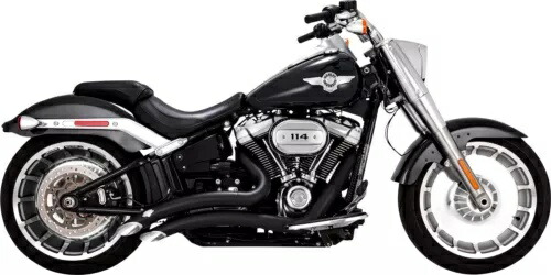 Vance & Hines ブラック ビッグ ラジアス 2-into-2 エキゾースト システム (46375) Vance & Hines Black Big Radius 2-into-2 Exhaust System (46375) 【並行輸入品】|カスタムパーツ WORLD倉庫