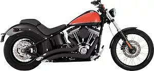 Vance & Hines ブラック ビッグ ラジアス 2-into-2 エキゾースト システム (46369) Vance & Hines Black Big Radius 2-into-2 Exhaust System (46369) 【並行輸入品】|カスタムパーツ WORLD倉庫