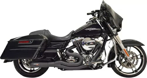 Bassani Road Rage II 2-Into-1 ミッドレングス ブラック エキゾースト システム (1F62B) Bassani Road Rage II 2-Into-1 Mid-Length Black Exhaust System (1F62B) 【並行輸入品】｜カスタムパーツ WORLD倉庫 167,200円