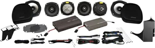 Hogtunes ウルトラ 6 パック-XL アンプ/スピーカー キット (ULTRA 6 PACK-XL) Hogtunes Ultra 6 Pack-XL Amp/Speaker Kit (ULTRA 6 PACK-XL) 【並行輸入品】｜カスタムパーツ WORLD倉庫