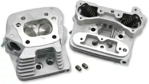 S&S ナチュラル 76cc 標準圧縮パフォーマンス シリンダー ヘッド (106-6059) S&S Natural 76cc Standard Compression Performance Cylinder Heads (106-6059) 【並行輸入品】