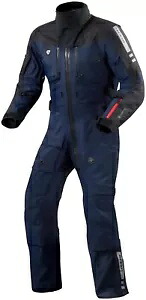 Rev'It Paramount GTX メンズ オートバイ ワンピース スーツ ダークブルー Rev'It Paramount GTX Mens Motorcycle 1-Piece Suit Dark Blue 【並行輸入品】
