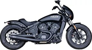 S&S グランド ナショナル ブラック 2-into-1 フル レース エキゾースト システム (4111-266-R) S&S Grand National Black 2-into-1 Full Race Exhaust System (4111-266-R) 【並行輸入品】