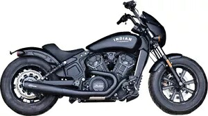 S&S グランドナショナル ブラック 2-into-1 フルエキゾーストシステム (4111-266) S&S Grand National Black 2-into-1 Full Exhaust System (4111-266) 【並行輸入品】｜カスタムパーツ WORLD倉庫