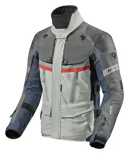 Rev'It ドミネーター 3 GTX メンズ ゴアテックス ジャケット シルバー/ブルー Rev'It Dominator 3 GTX Mens Gore-Tex Jacket Silver/Blue 【並行輸入品】