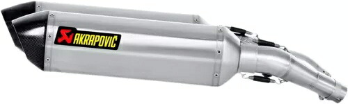 アクラポビッチ チタン デュアル トライアングル スリップオン マフラー (S-Y13SO3-HT) Akrapovic Titanium Dual Triangle Slip-On Mufflers (S-Y13SO3-HT) 【並行輸入品】