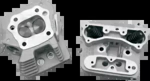 S&S Evo シリンダーヘッド シルバー (106-3466) S&S Evo Cylinder Heads Silver (106-3466) 【並行輸入品】