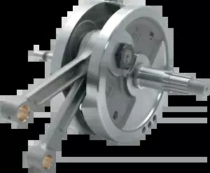 S&S EVO フライホイール クランク アセンブリ (32-2239) S&S EVO Flywheel Crank Assembly (32-2239) 【並行輸入品】