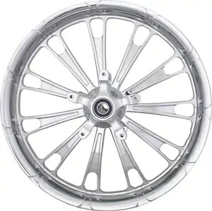 Coastal Moto 21" x 3.25" Fuel Moto 鍛造クローム フロント ホイール (FUL-213-CH-ABST) Coastal Moto 21" x 3.25" Fuel Moto Forged Chrome Front Wheel (FUL-213-CH-ABST) 【並行輸入品】|カスタムパーツ WORLD倉庫