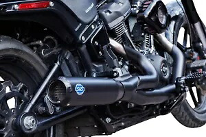 S&S ガーディアン ブラック ステンレススチール クオリファイア 2-1 エキゾースト システム (550-1104) S&S Guardian Black Stainless Steel Qualifier 2-1 Exhaust System (550-1104) 【並行輸入品】