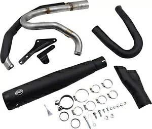 S&S ステンレスブラック 2-1 スーパーストリート フルエキゾーストシステム (550-0857) S&S Stainless Steel Black 2-1 Superstreet Full Exhaust System (550-0857) 【並行輸入品】