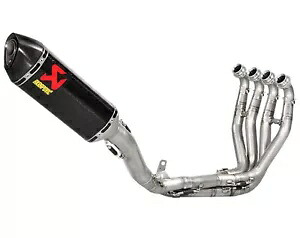アクラポビッチ チタン 4-2-1 エボリューション フルエキゾーストシステム (S-K10E9-ZC) Akrapovic Titanium 4-2-1 Evolution Full Exhaust System (S-K10E9-ZC) 【並行輸入品】