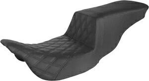 Saddlemen ステップアップ格子シッチ ブラック オートバイ シート (808-07B-192) Saddlemen Step Up Lattice Sitch Black Motorcycle Seat (808-07B-192) 【並行輸入品】