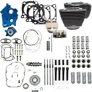 S&S 124 インチ油冷ギア ドライブ パワー パッケージ パフォーマンス キット (310-1058A) S&S 124\