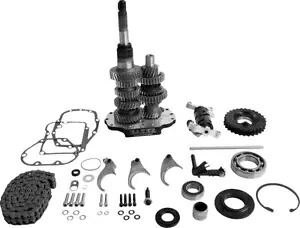 Baker Standard DD6 コンプリート ダイレクト ドライブ 6 スピード ビルダー キット (DD6-411S-03) Baker Standard DD6 Complete Direct Drive 6-Speed Builders Kit (DD6-411S-03) 【並行輸入品】|カスタムパーツ WORLD倉庫