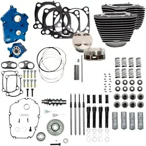 S&S 124 インチ CI 水冷ギア ドライブ パワー パッケージ パフォーマンス キット (310-1055A) S&S 124\