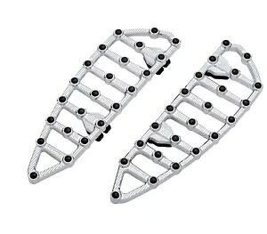 Arlen Ness Ness-MX クローム フロアボード (410-008) Arlen Ness Ness-MX Chrome Floorboards (410-008) 【並行輸入品】|カスタムパーツ WORLD倉庫