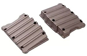Arlen Ness 10 ゲージ チタン ロッカー ボックス カバー (18-257) Arlen Ness 10-Gauge Titanium Rocker Box Covers (18-257) 【並行輸入品】