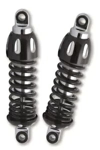 Progressive 430 シリーズ ヘビーデューティ ブラック 12 インチ リア ショック (430-4050B) Progressive 430 Series Heavy Duty Black 12\