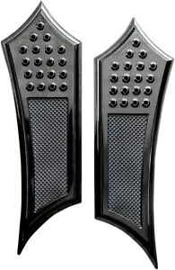 Accutronix ドリルド インスティゲーター拡張ブラック フロント フロアボード (FBF91-DIB) Accutronix Drilled Instigator Extended Black Front Floorboards (FBF91-DIB) 【並行輸入品】