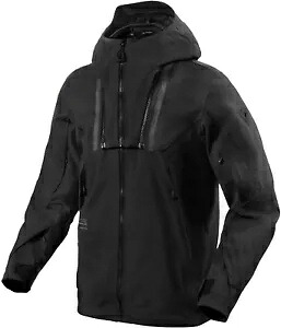 Rev'It コンポーネント 2 H2O メンズ オートバイ ジャケット ブラック Rev'It Component 2 H2O Mens Motorcycle Jacket Black 【並行輸入品】｜カスタムパーツ WORLD倉庫