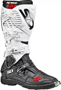 シディ クロスファイア 3 メンズ MX オフロード ブーツ ブラック/ホワイト Sidi Crossfire 3 Mens MX Offroad Boots Black/White 【並行輸入品】
