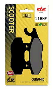 Kymco Super-9 L/C 50 2002-2007 SBS シンター フロント ブレーキ パッド 119HF- Kymco Super-9 L/C 50 2002-2007 SBS Sinter Front Brake Pad 119HF- 【並行輸入品】